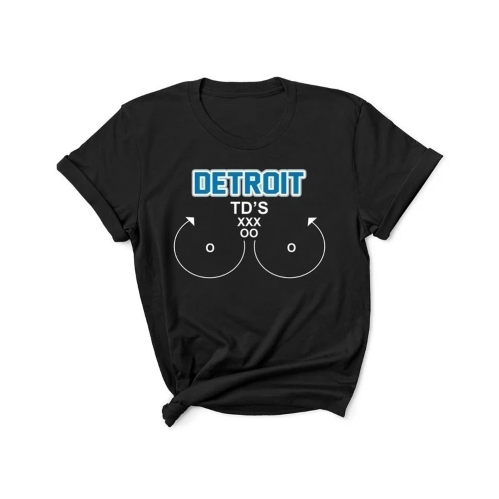 Detroit Lions Football Fan Graphic Game Day Unisex T-Shirt